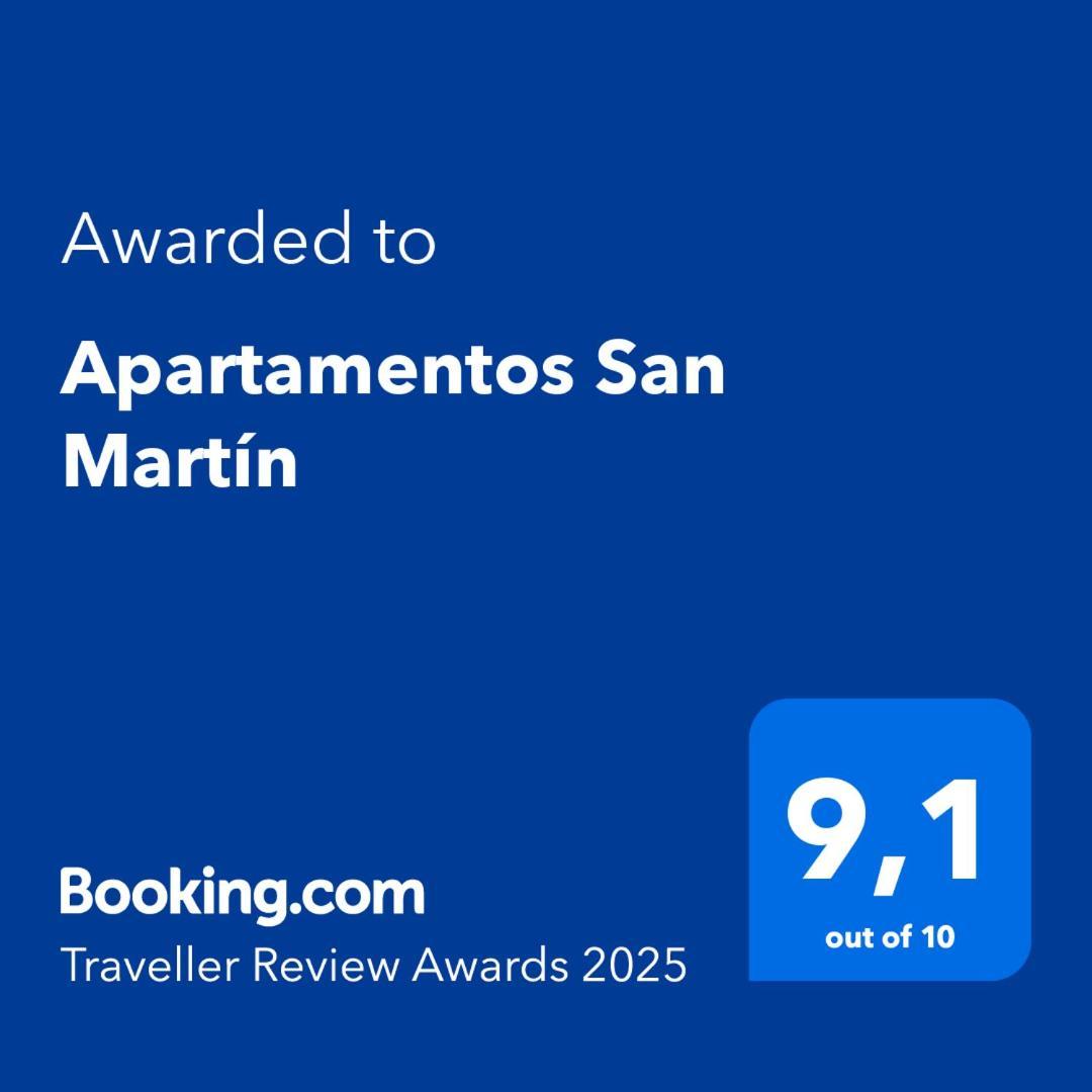 Apartamentos San Martin 普拉森西亚 外观 照片